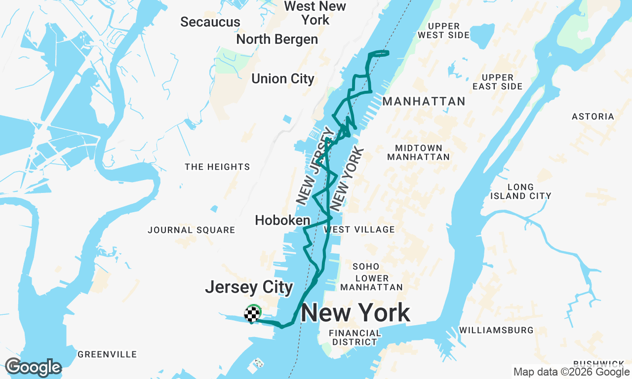 Voyage map
