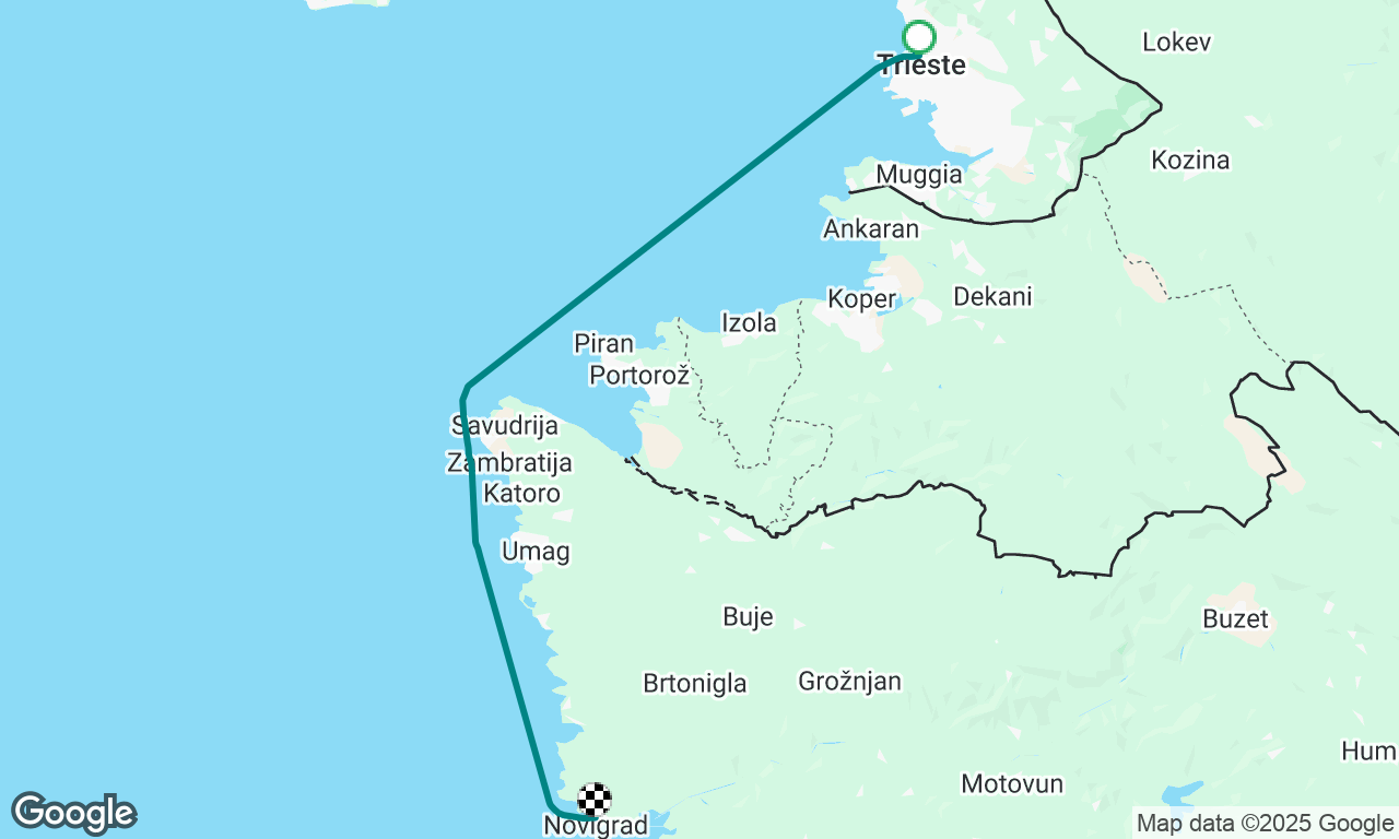 Barcolana 2025 - day 3 - to Novigrad