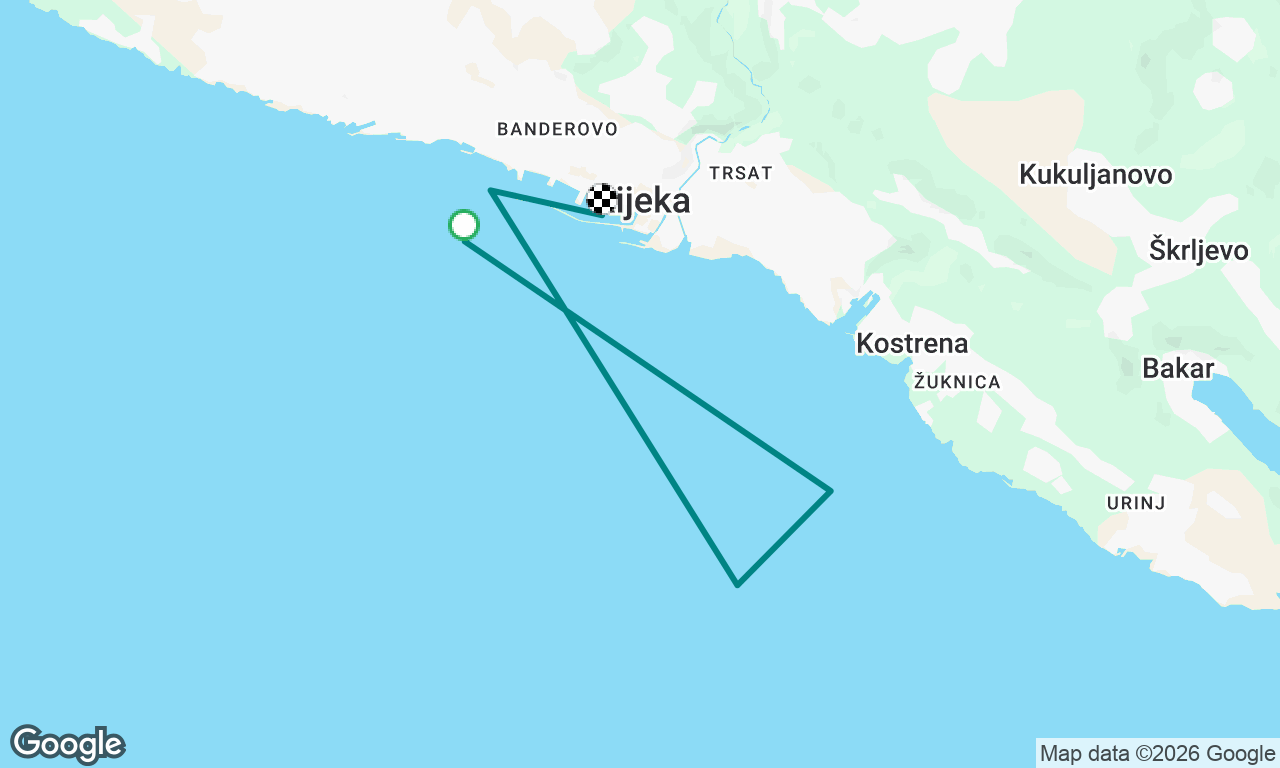 Voyage map