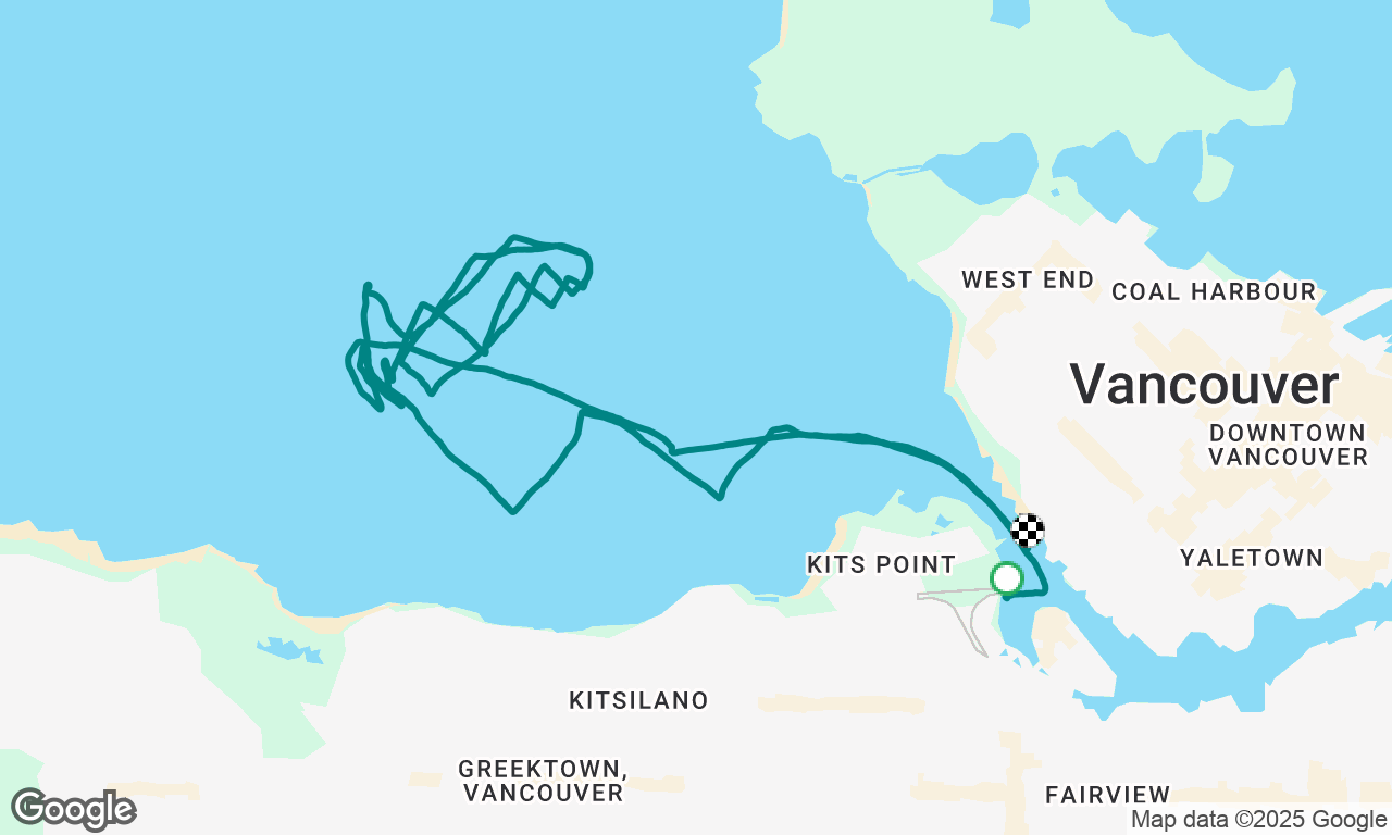 RVYC invitational (retired due to losing spin halyard)