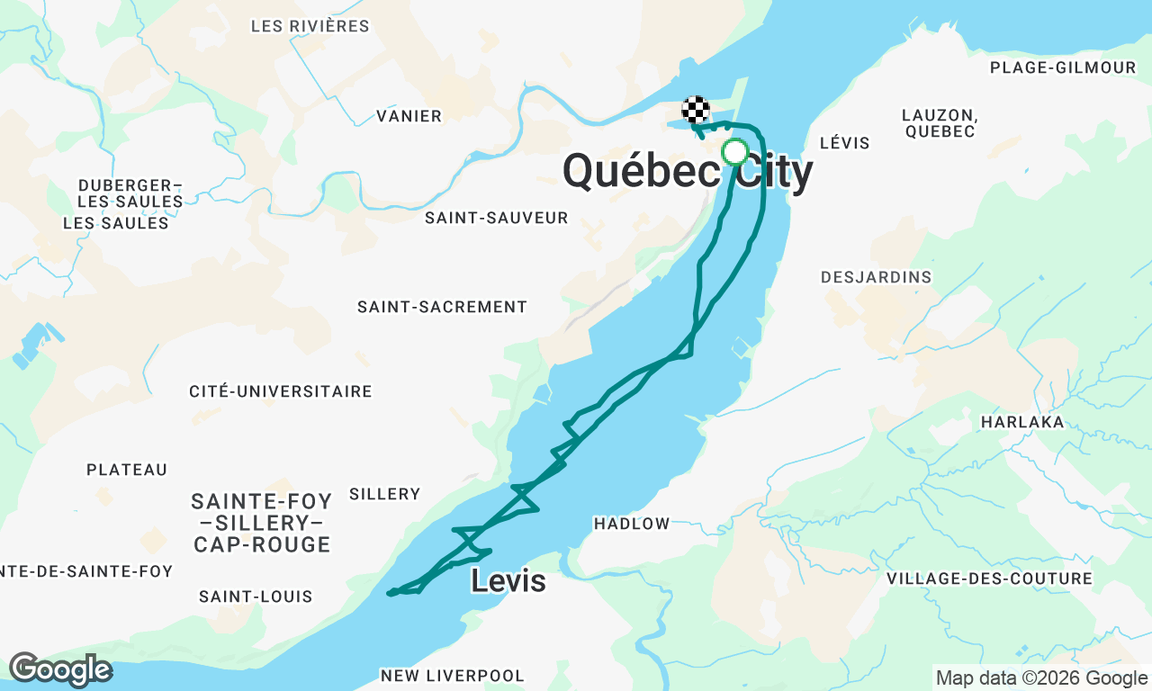 Voyage map