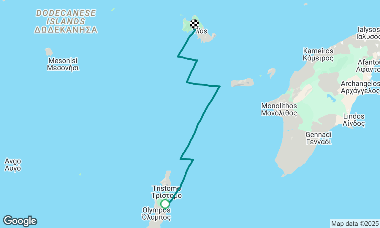 Diafani to Ormos Eristos