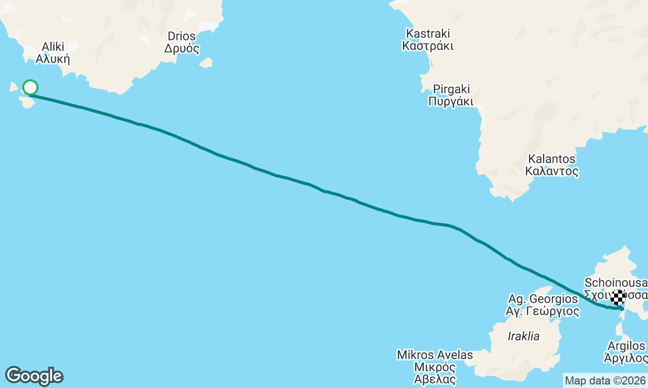 Voyage map