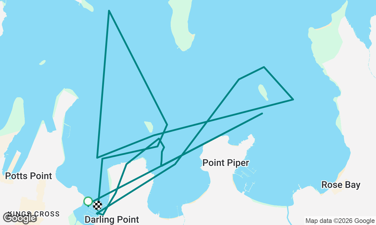 Voyage map