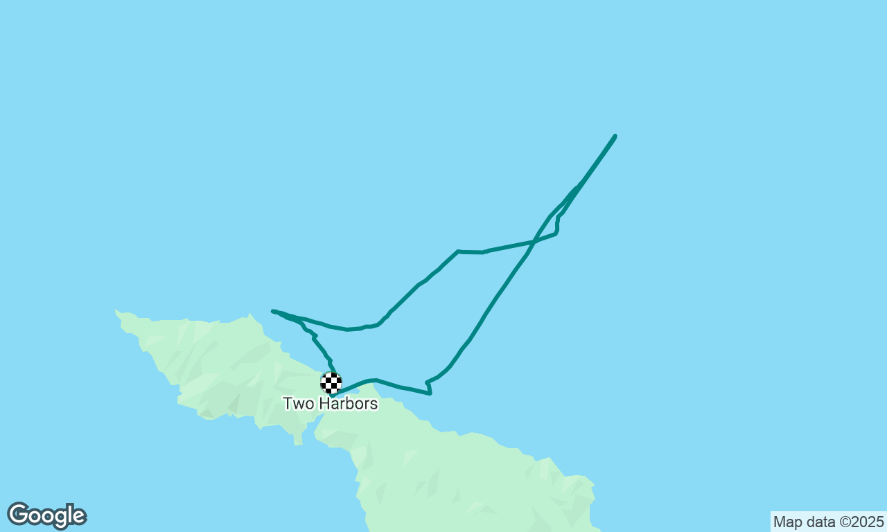 Day sail off Catalina Island 