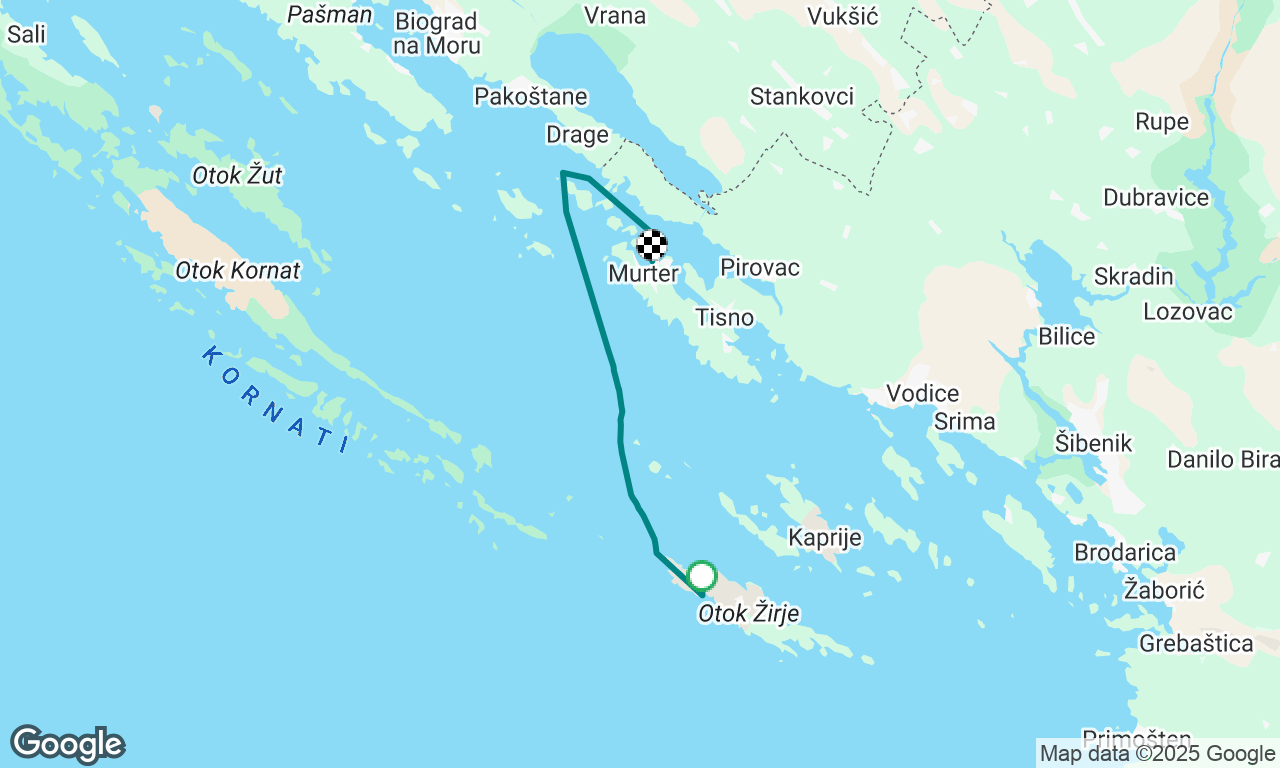 Voyage map