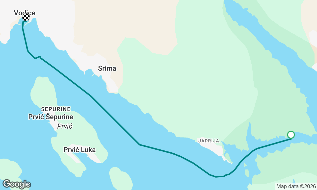 Voyage map