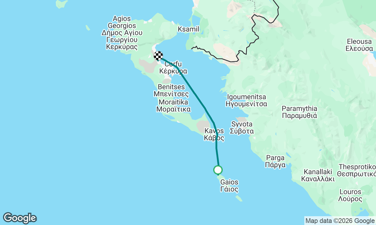 Voyage map