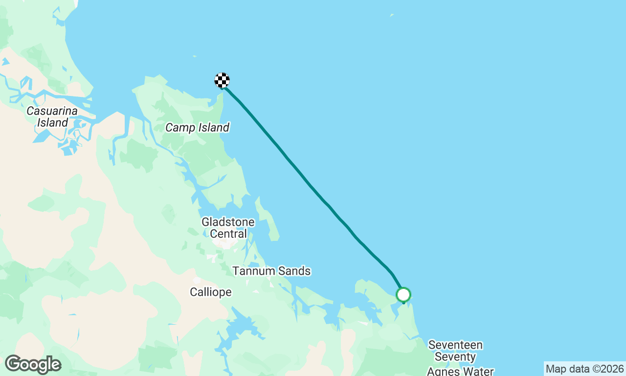 QLD26 20. Pancake Creek to north end of Curtis Island