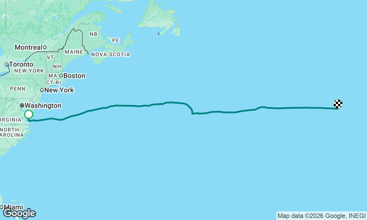 Chesapeake to Azores!