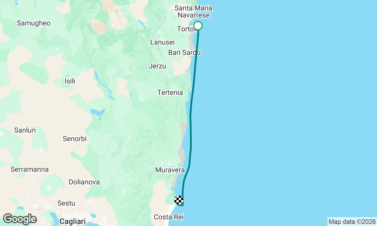 Voyage map