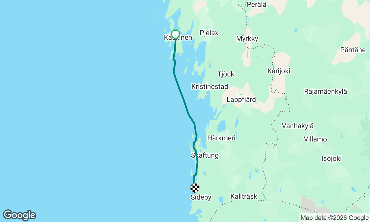 Voyage map