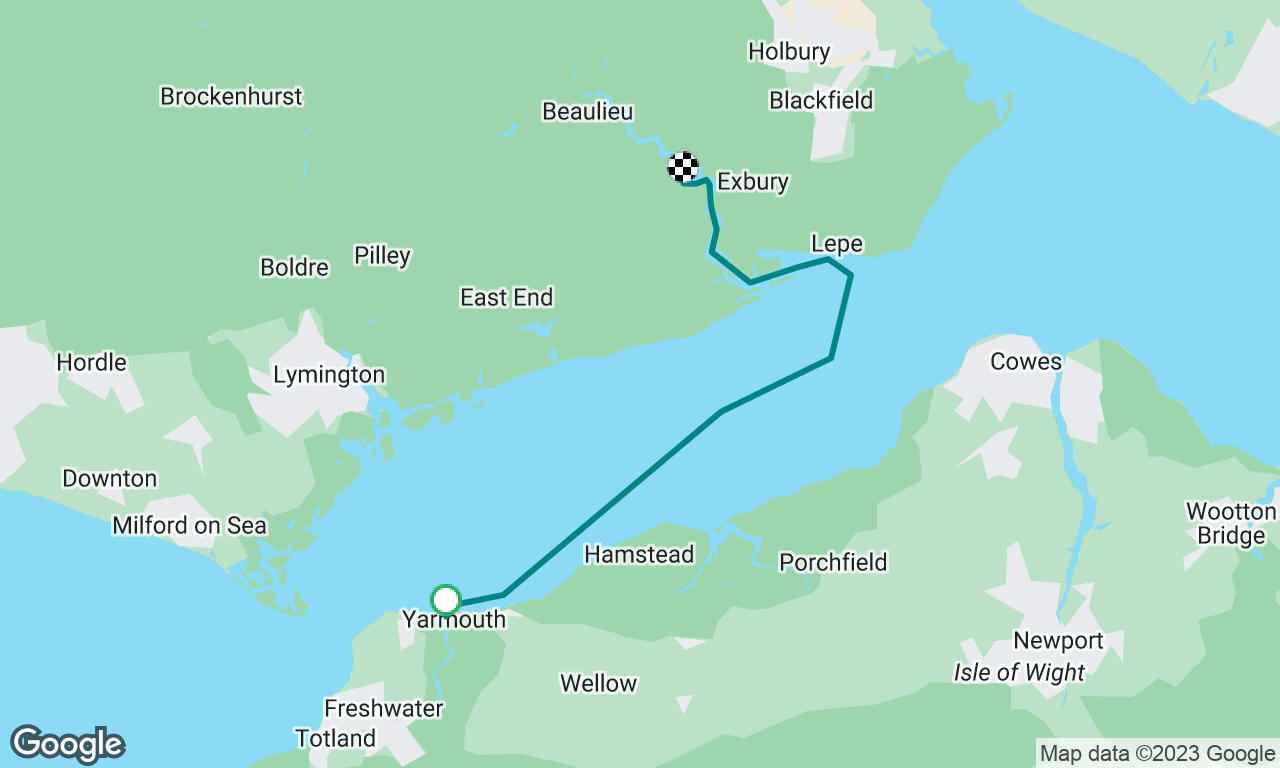 Voyage map