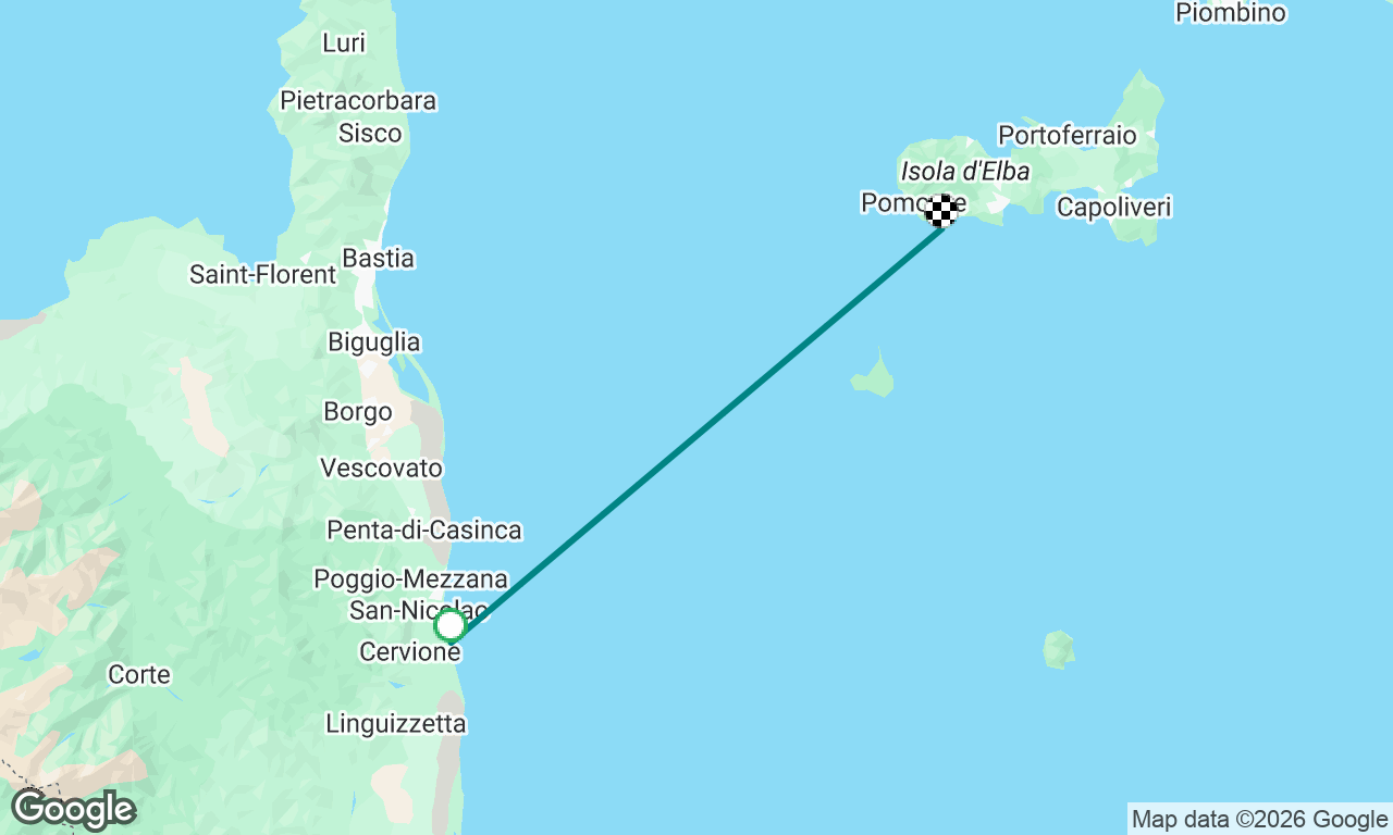 Voyage map