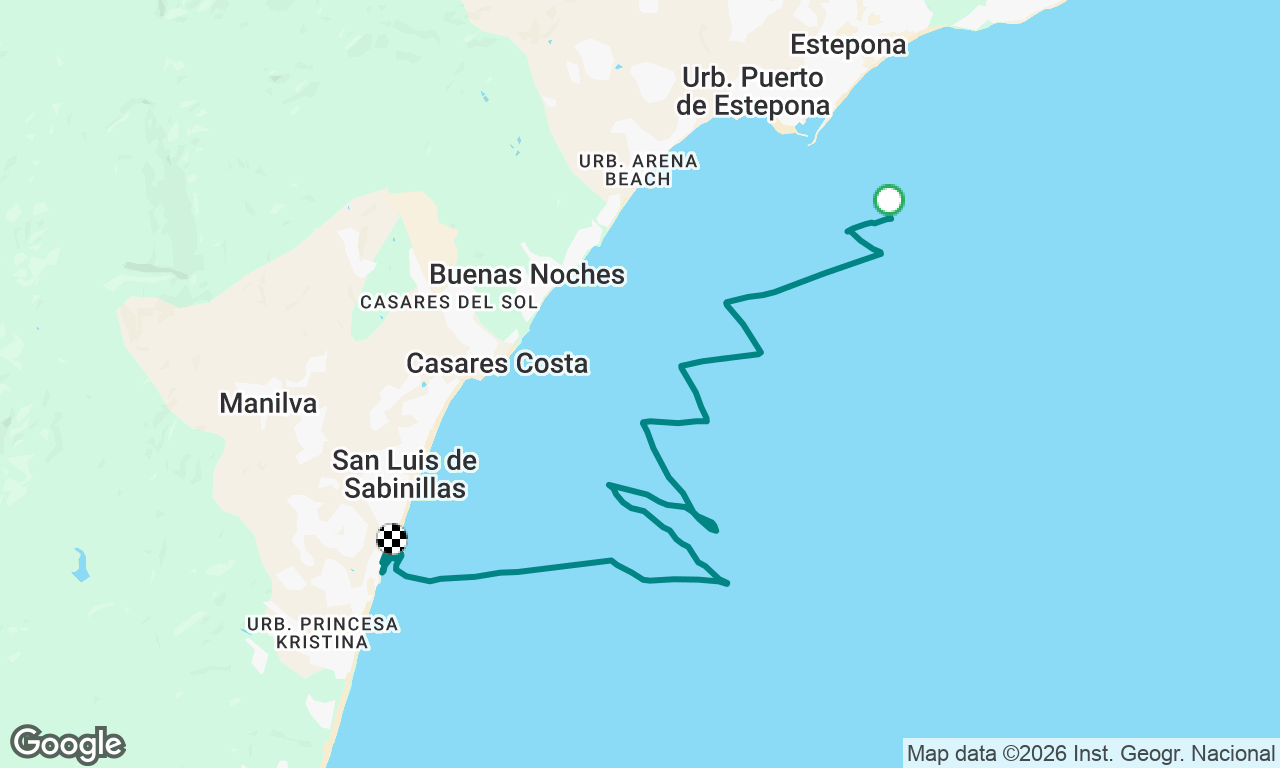 Voyage map