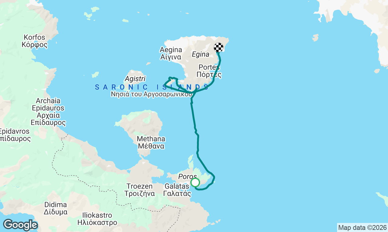 Voyage map