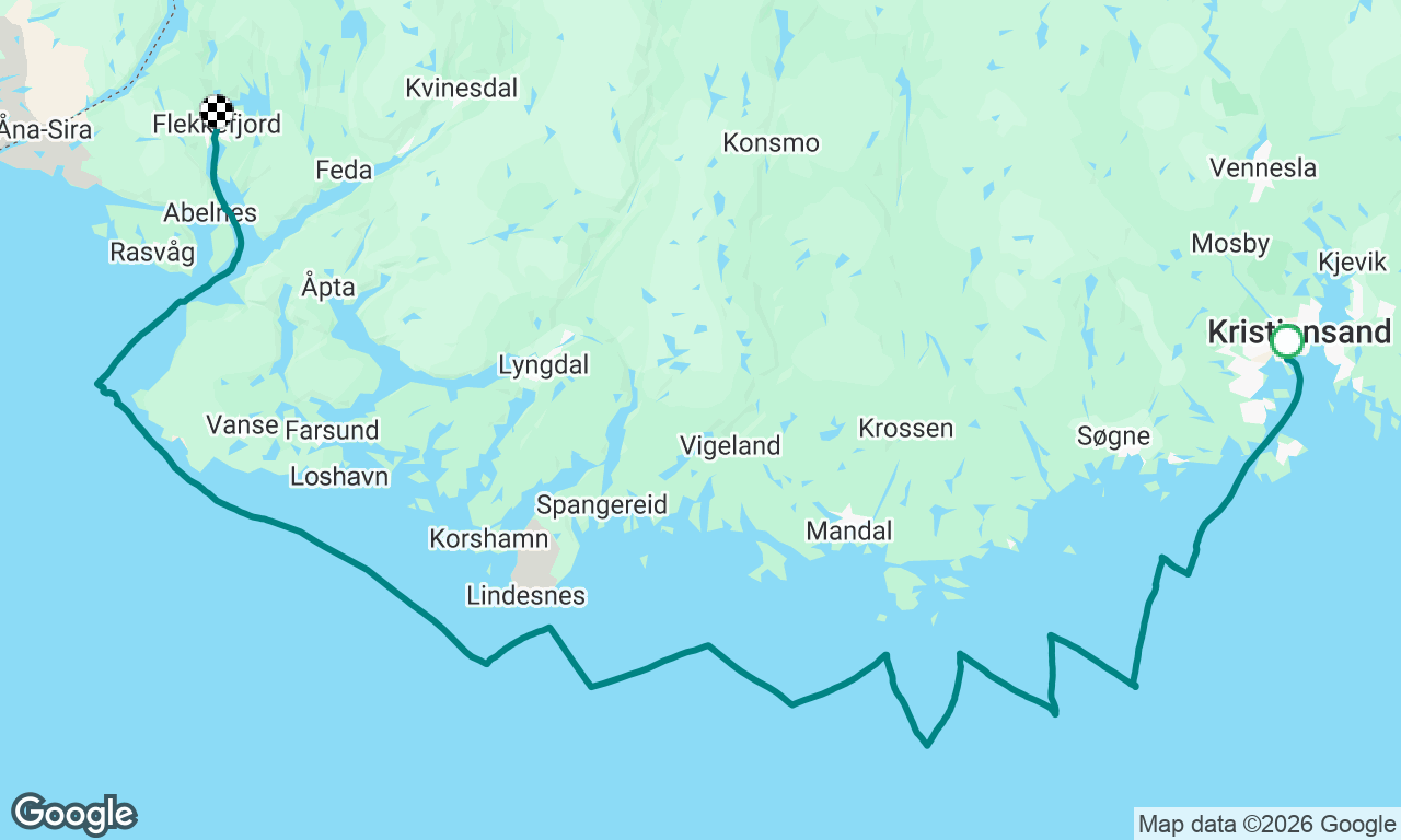 Voyage map