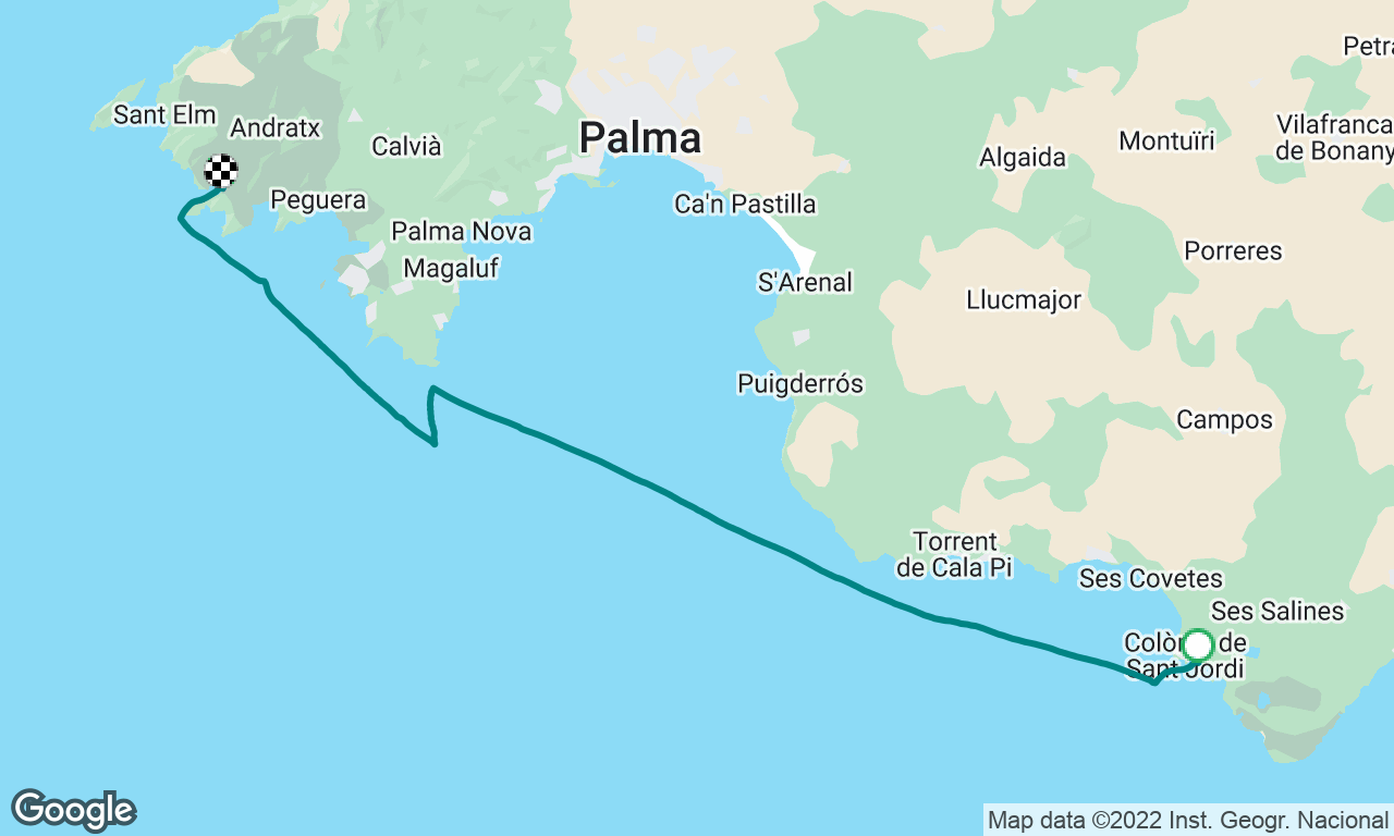 Round Mallorca, 2nd leg.