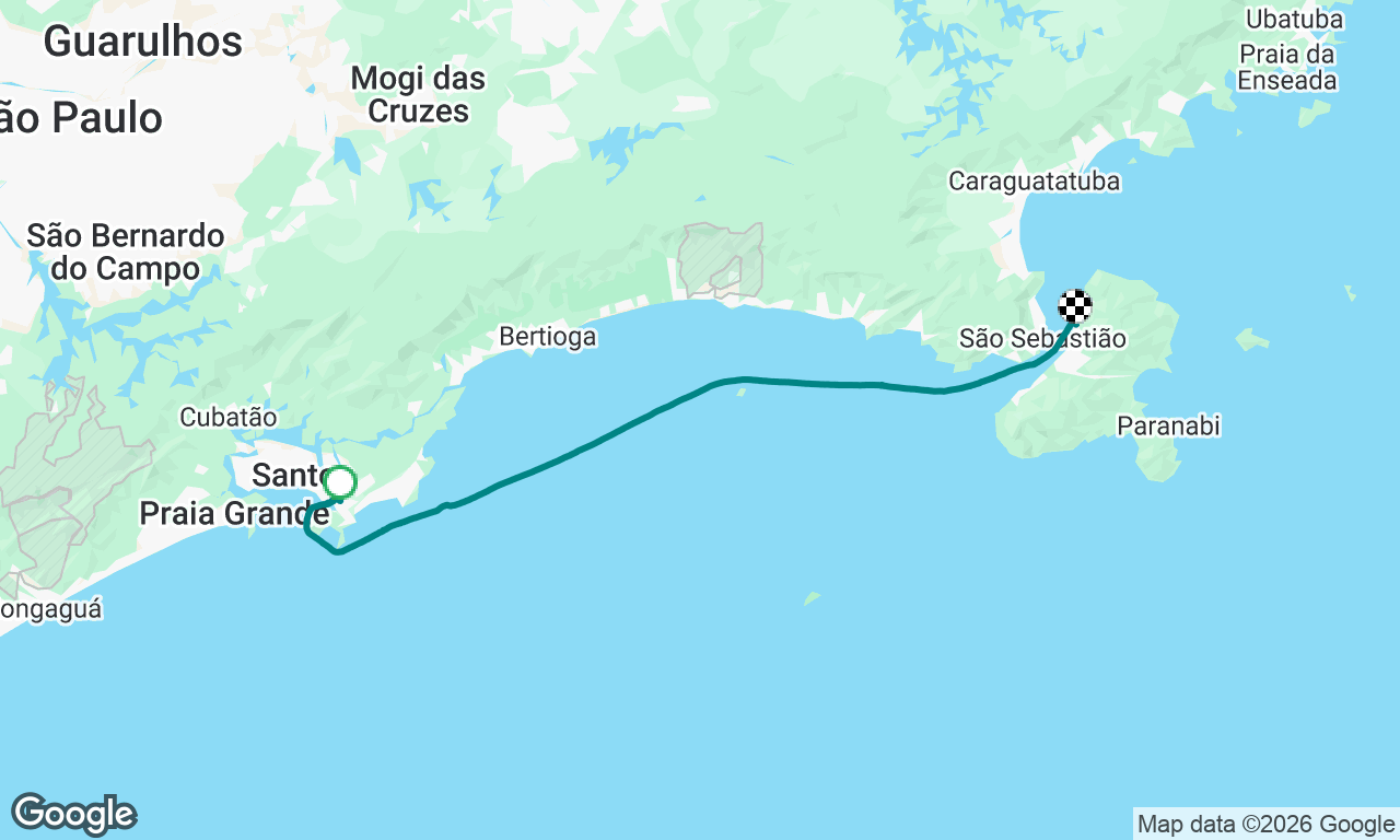Voyage map