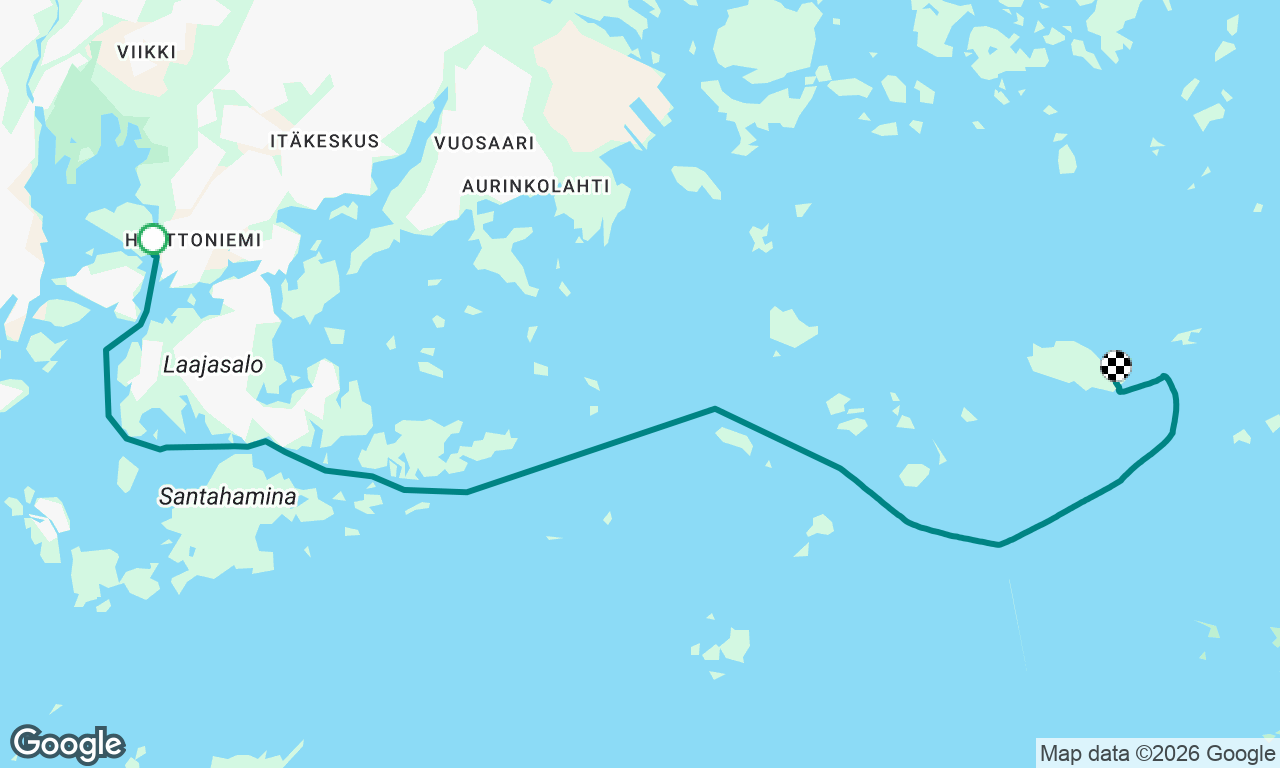 Voyage map