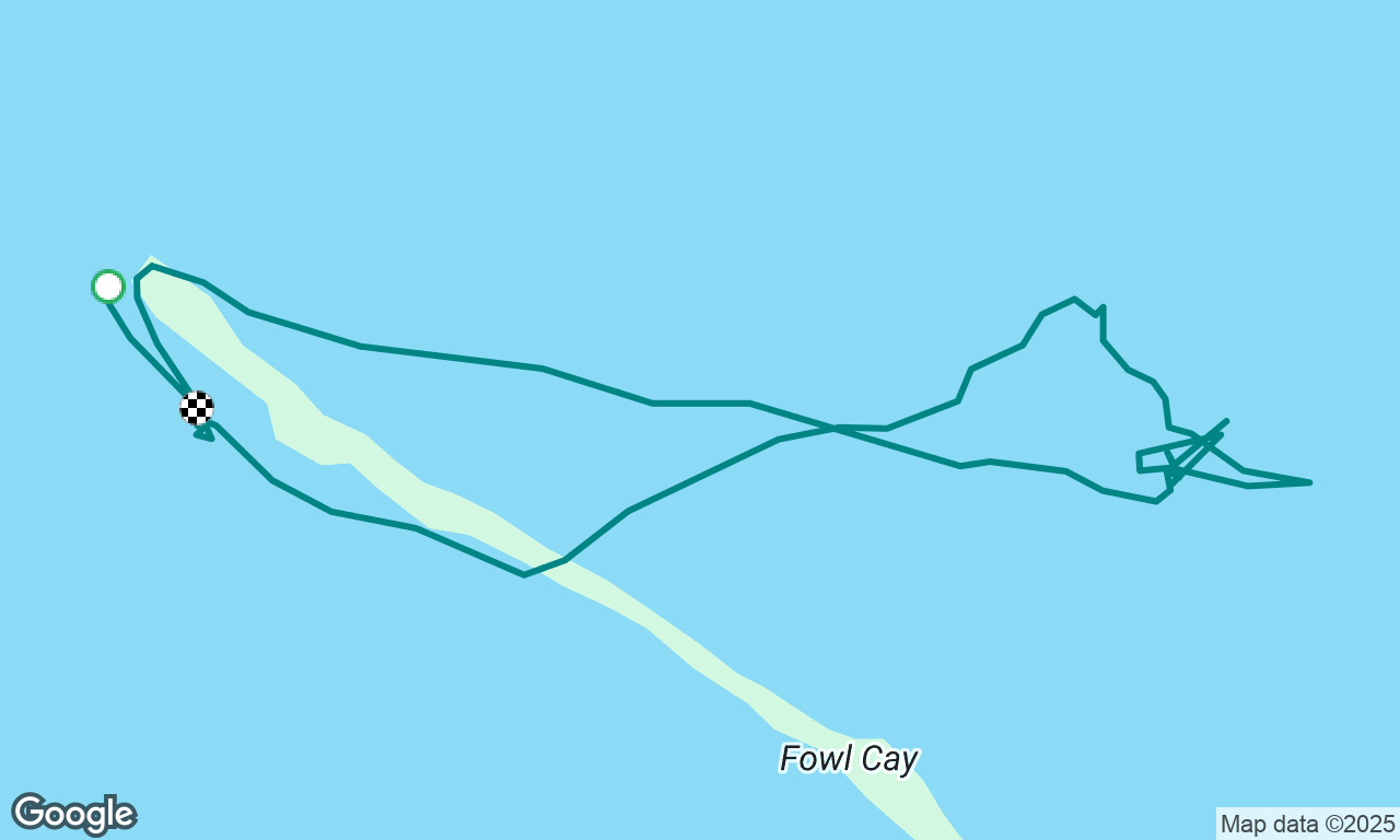 Fowl Cay dinghy to snorkel adventure 