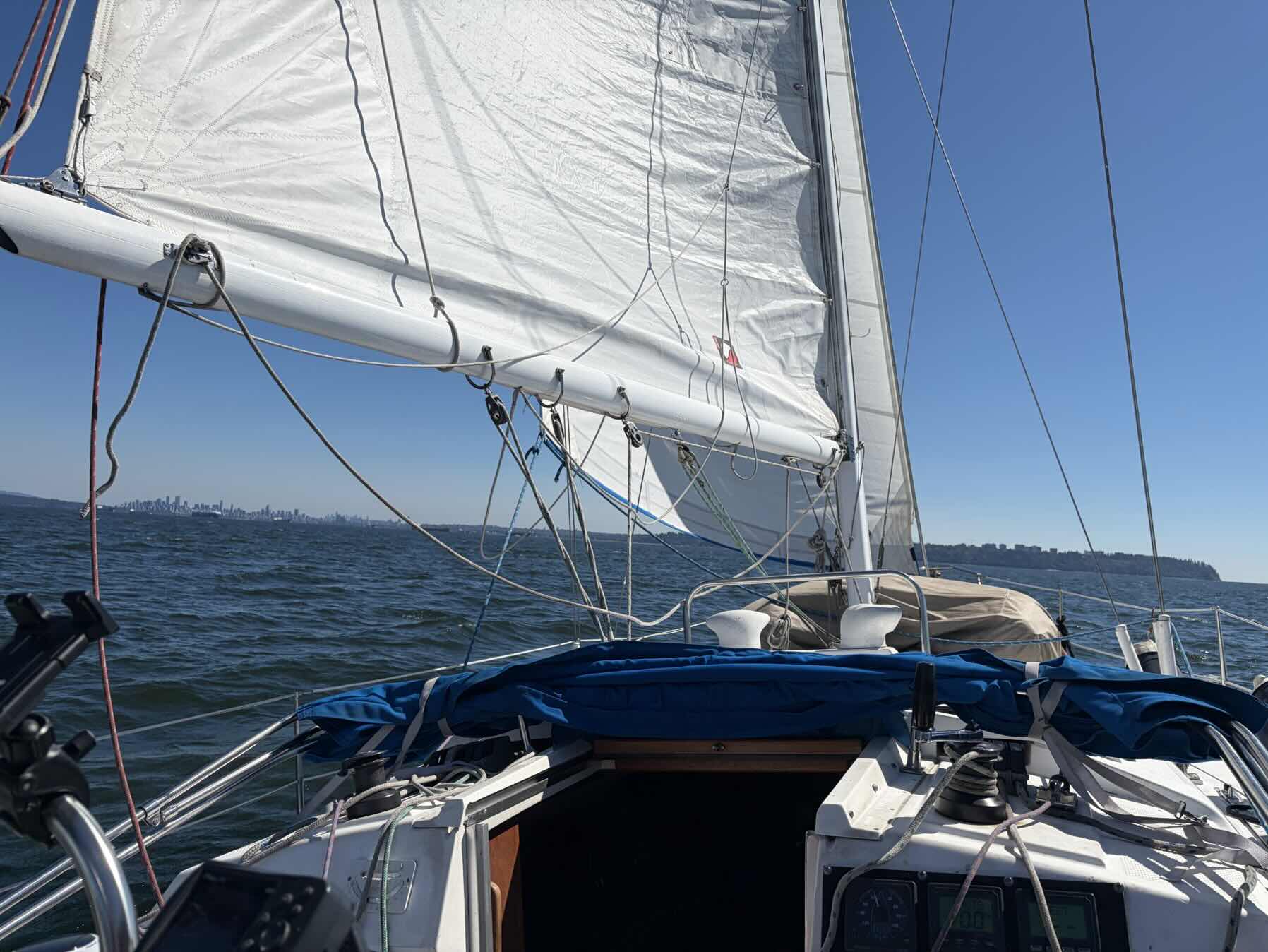 Burrard - single handed, beautiful day_F8B042F1-3562-469E-A87C-5DACEDB5E345