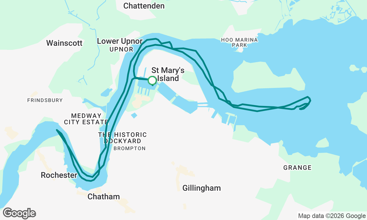 Voyage map