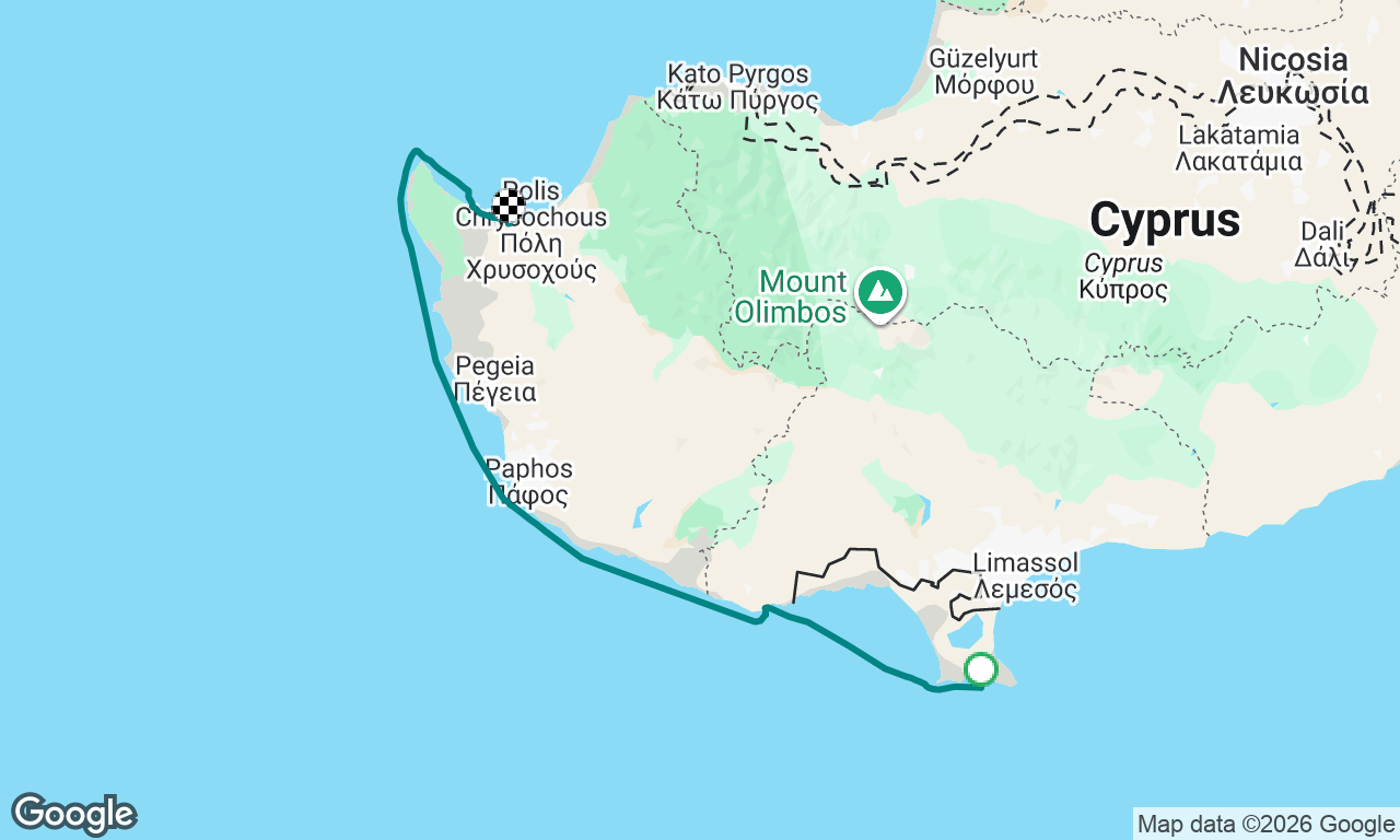 Voyage map