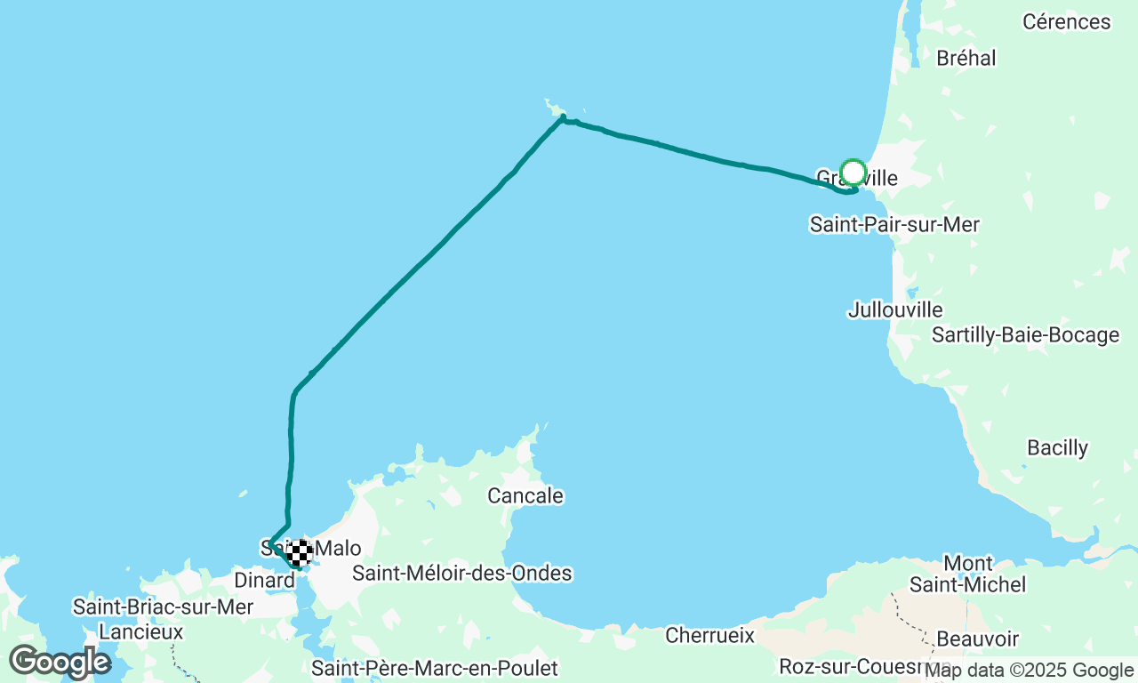 Day Skipper Day 2
Granville to St Servan