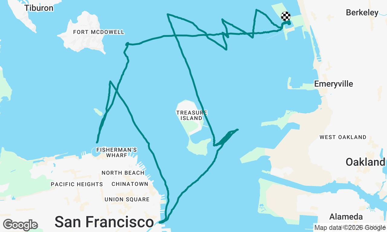 Voyage map