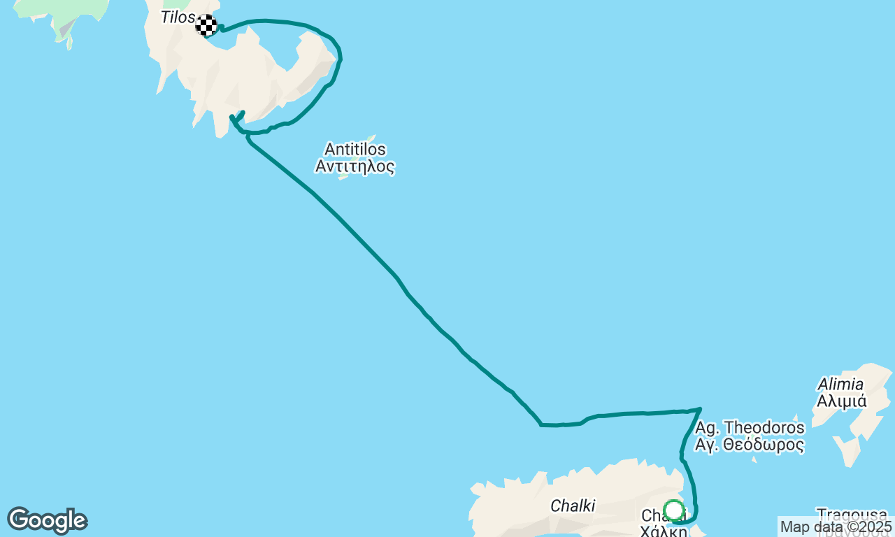Chalki to Tilos