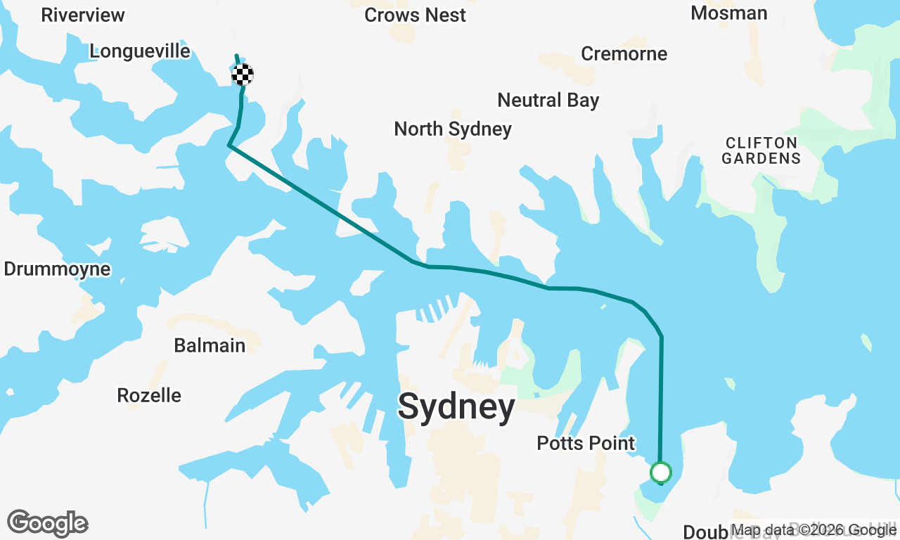 Voyage map