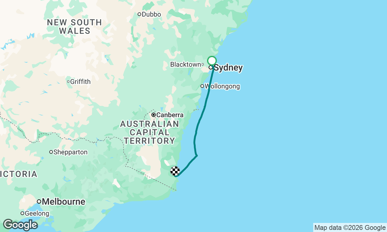 Sydney to Eden for Ocean Passage