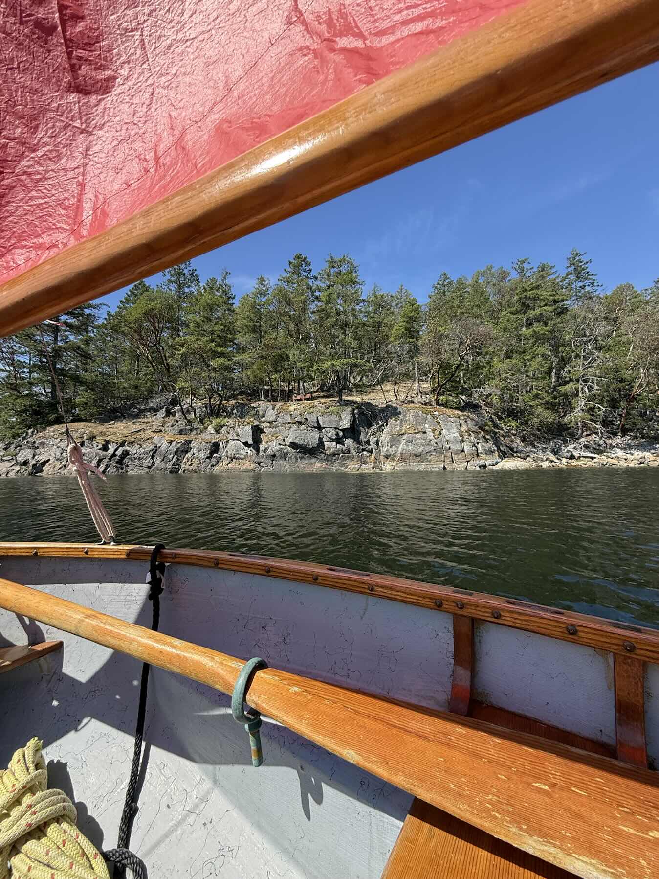 Dinghy sailing exploring Pender Harbour _0BCCCA67-CAAC-43A9-BE2A-1584B5E047BD
