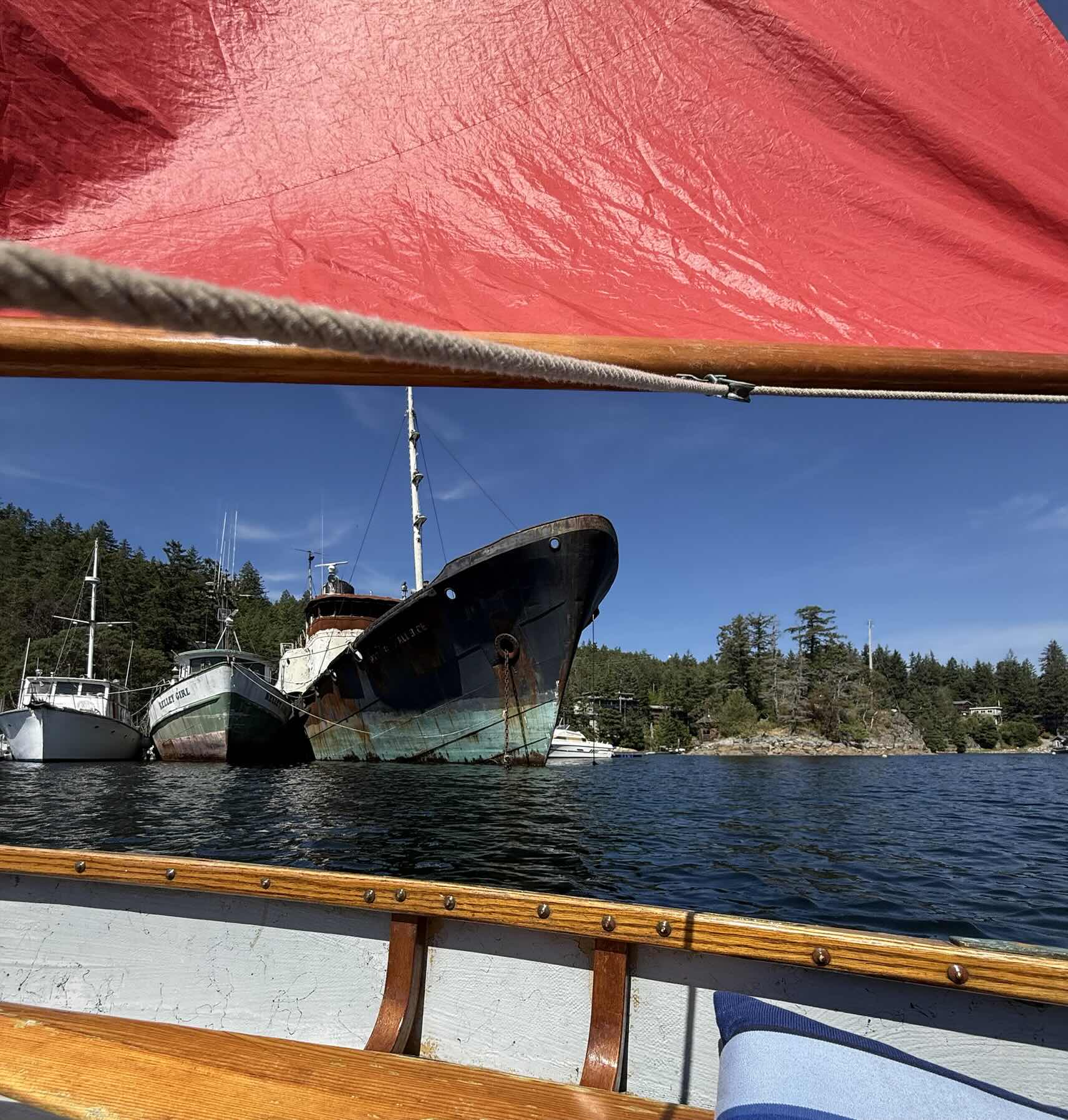 Dinghy sailing exploring Pender Harbour _734A5FAB-DD3C-4AE4-8049-76F91416CC44