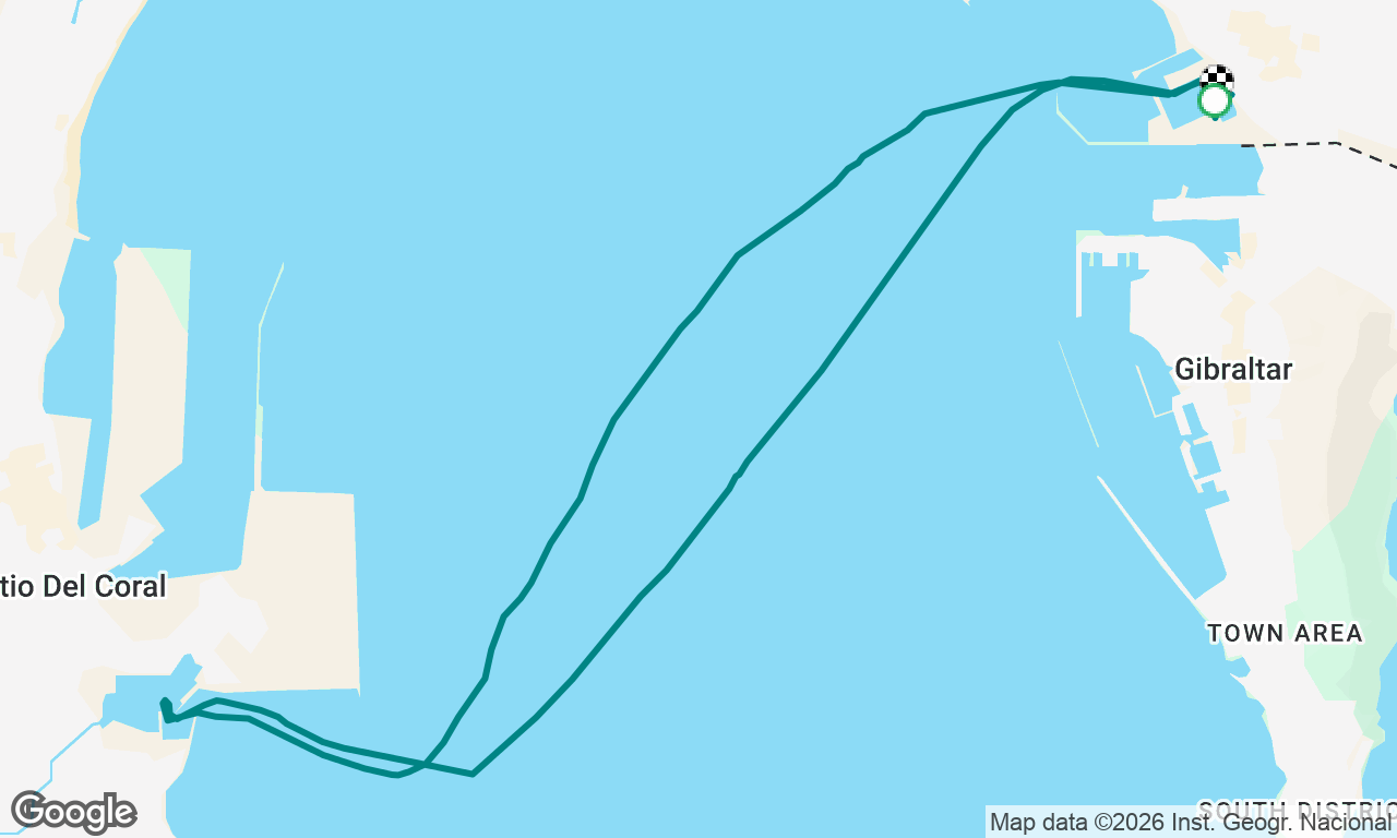 Voyage map