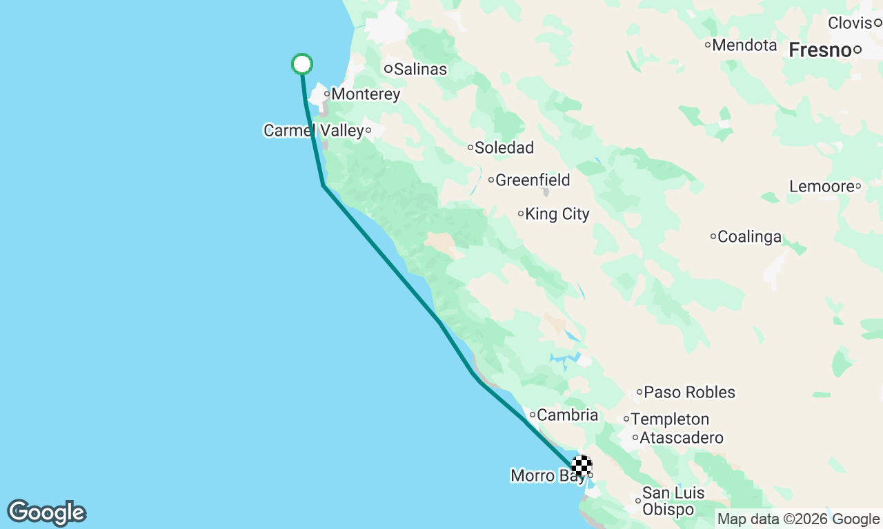 Monterey Bay to Morro Bay (L3)