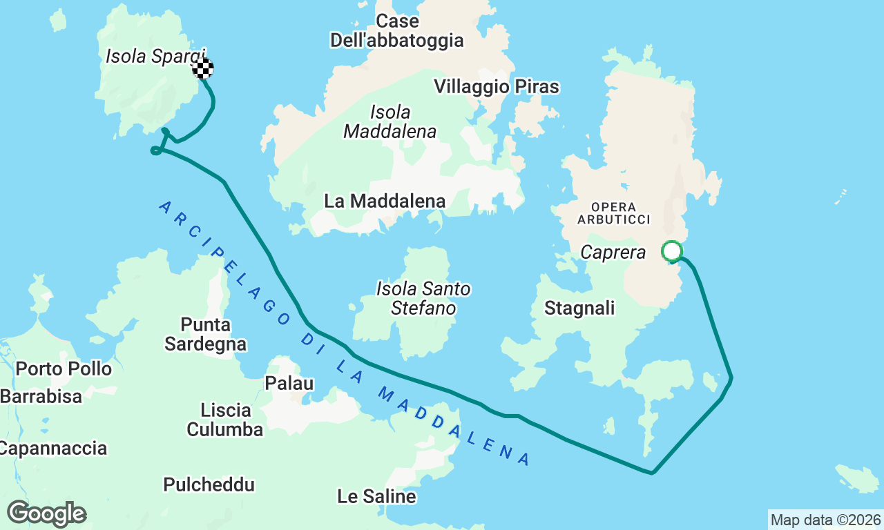 Voyage map
