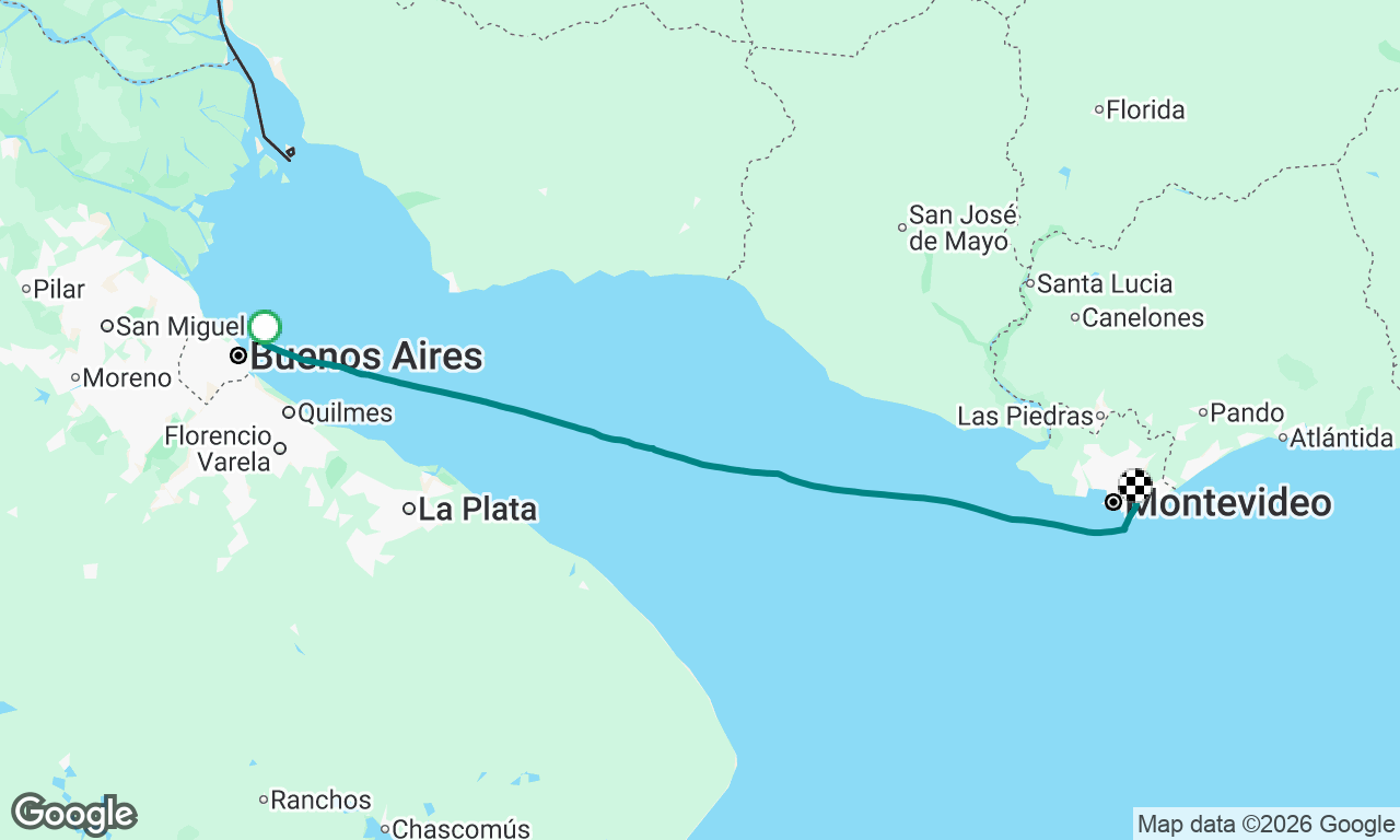 Buenos Aires - Montevideo - NAVELA