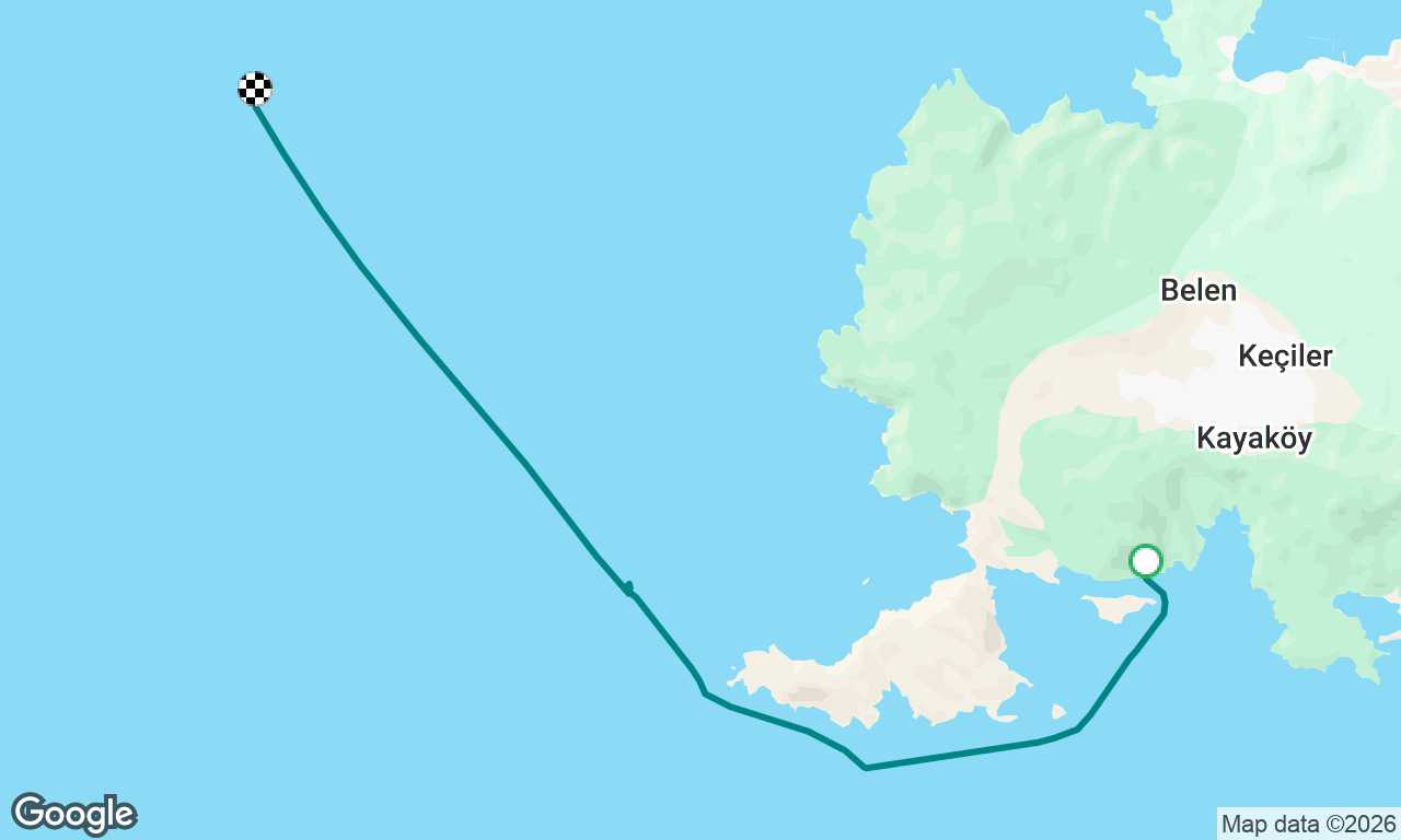 Voyage map