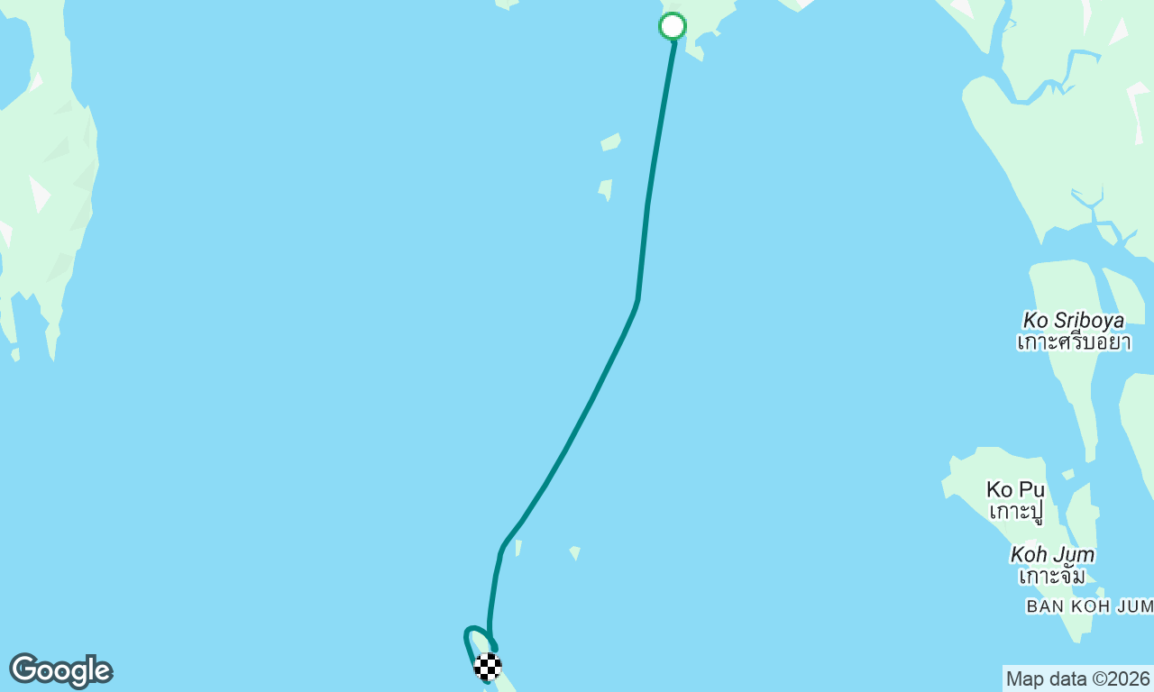 Voyage map