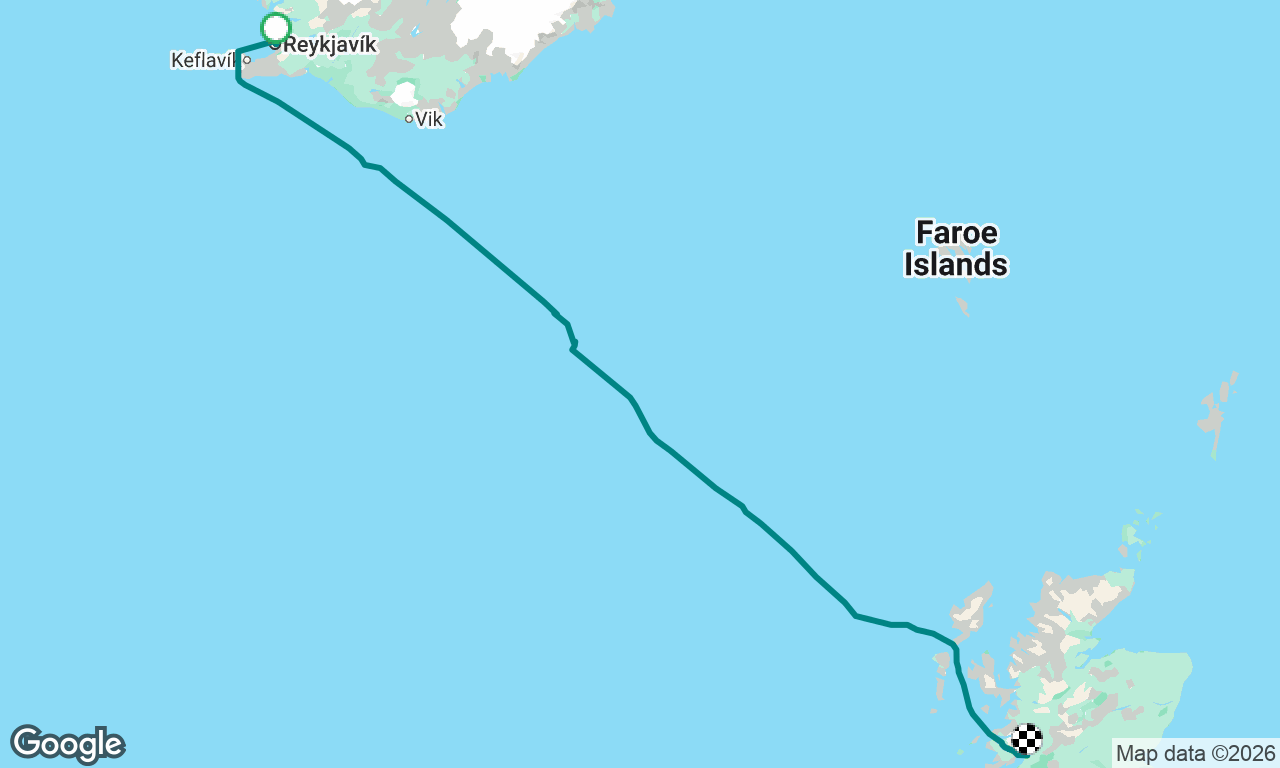 Voyage map