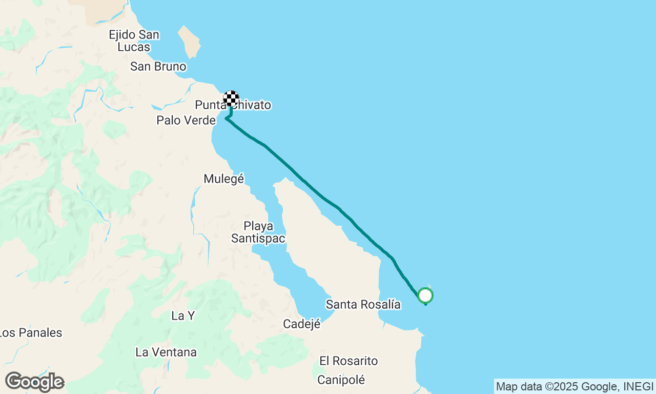San Juanico to Punta Chivato (2nd portion)