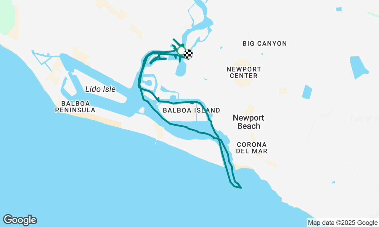 Newport Harbor and outer water