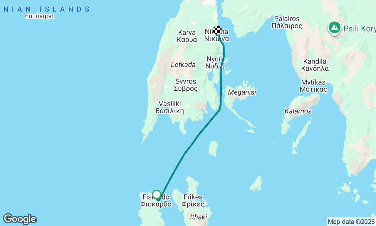 Voyage map