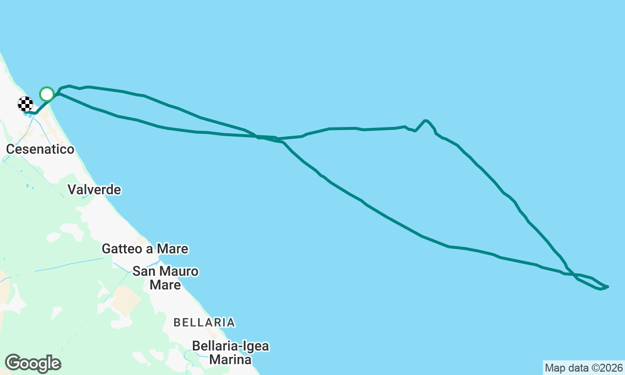 Voyage map