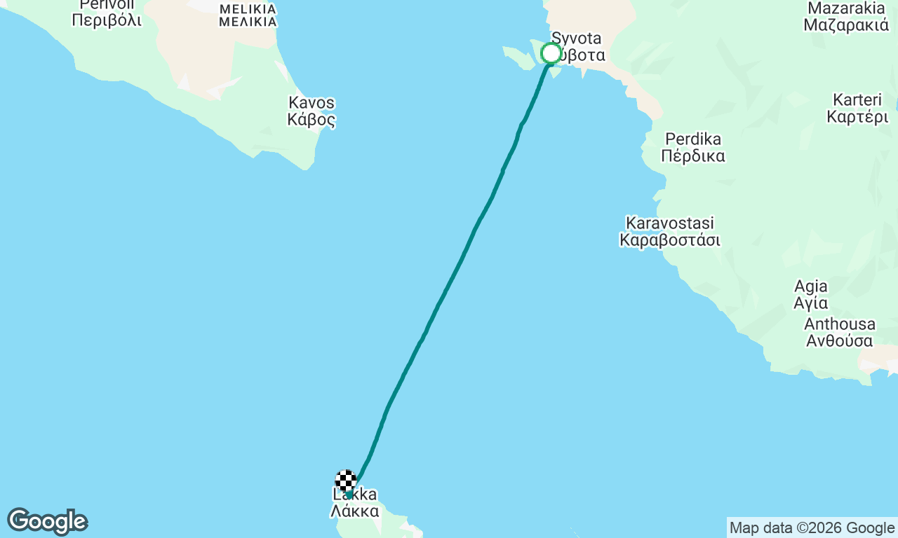 Voyage map