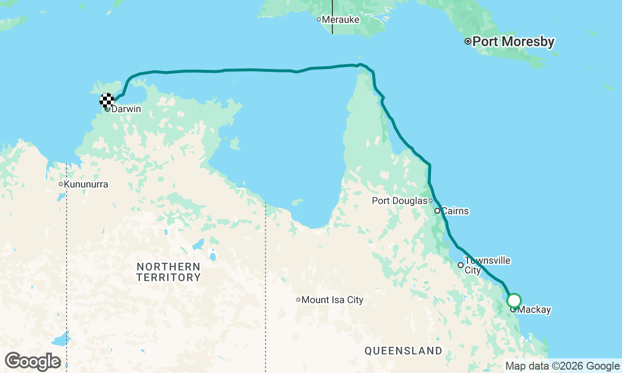 Voyage map