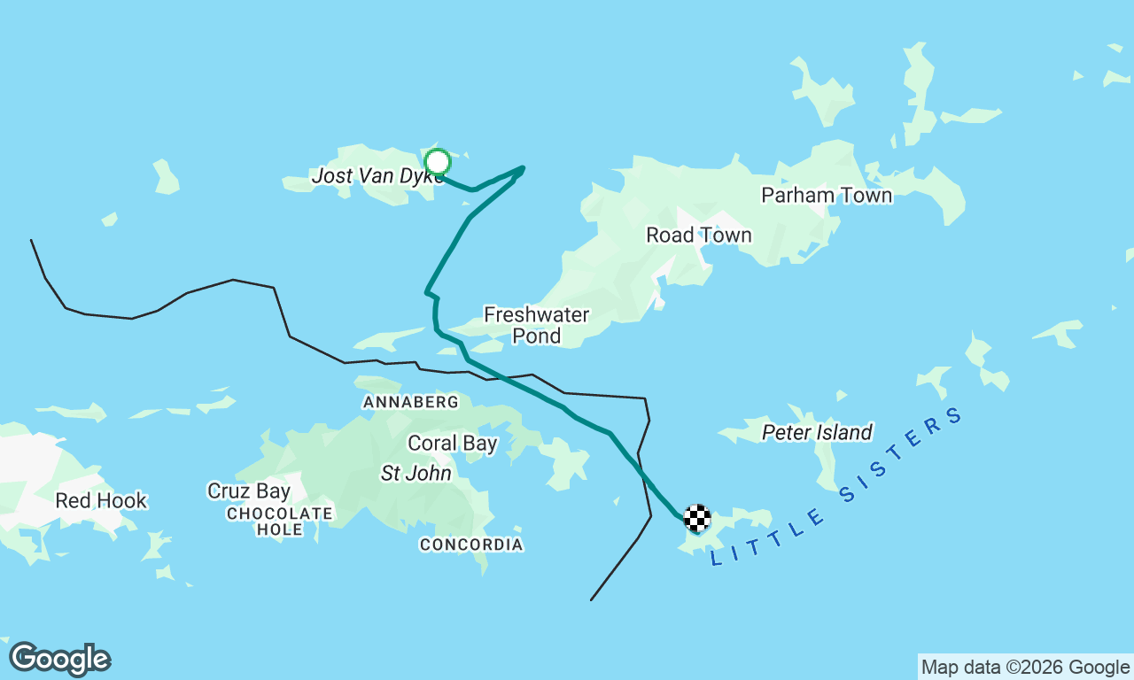 Jost Van Dyke to Norman Island