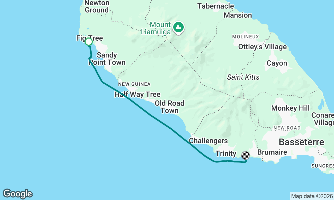 Voyage map